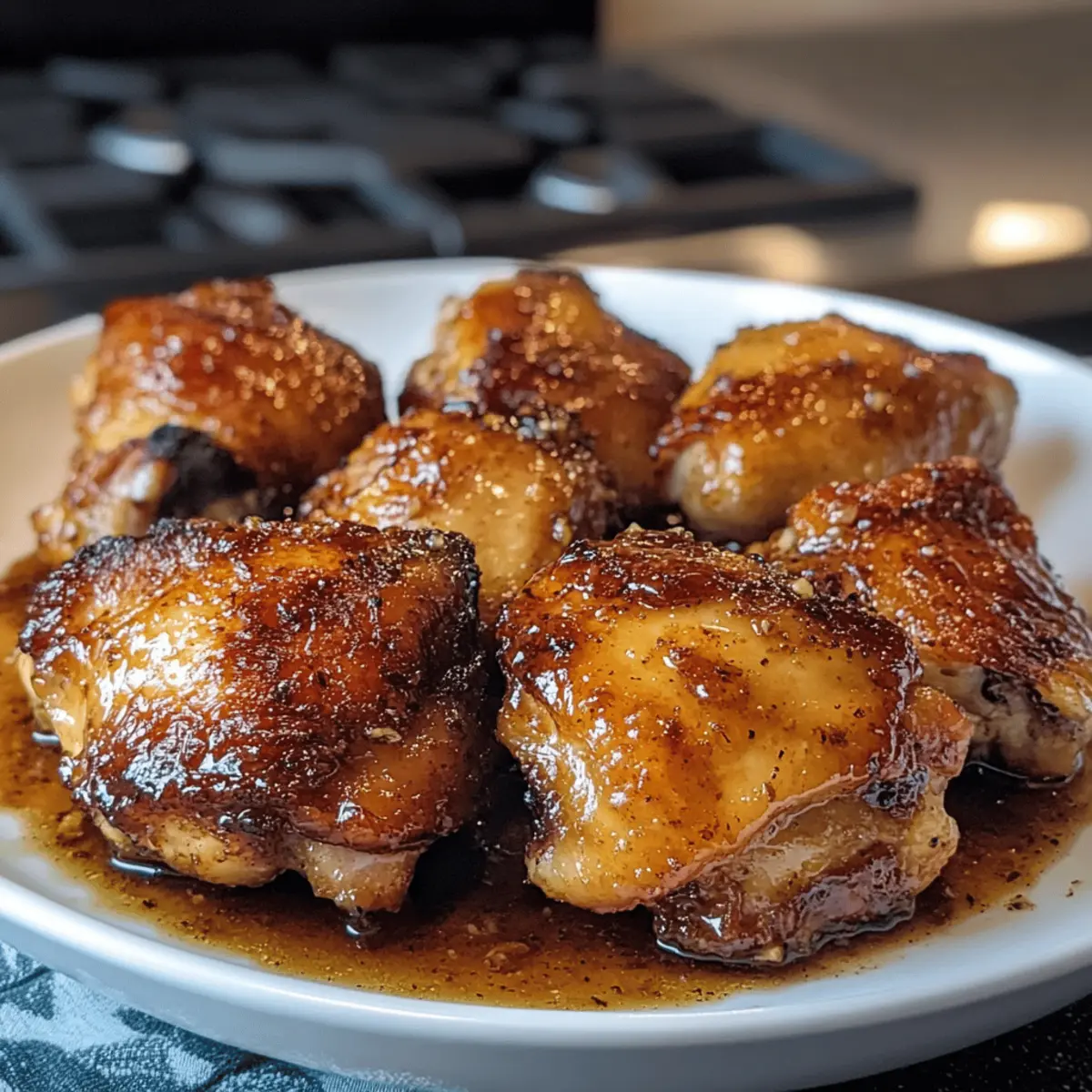 Knoblauch-Brauner-Zucker-Hähnchenschenkel zaubern Genuss