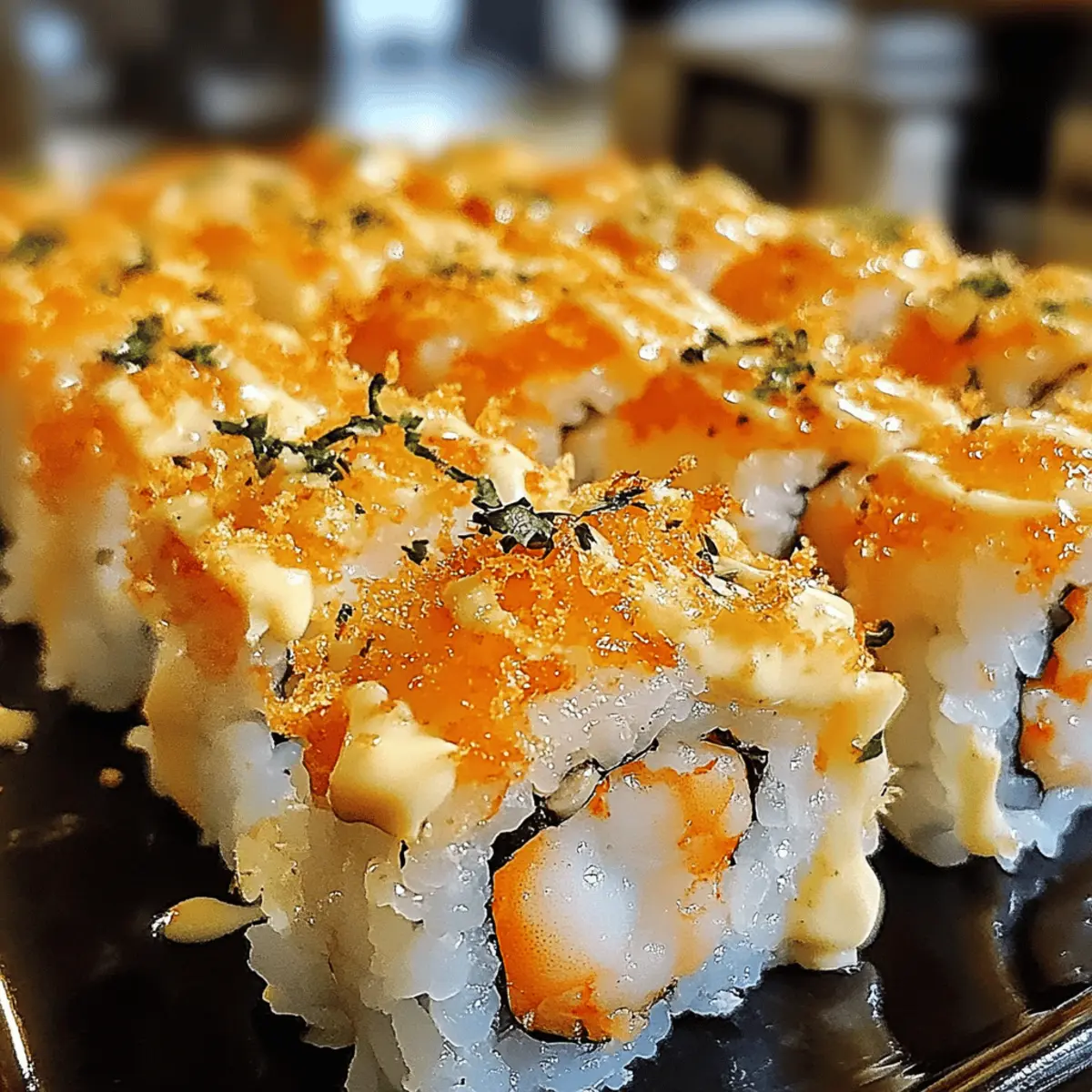 Crispy Shrimp Tempura Sushi Bake leicht gemacht