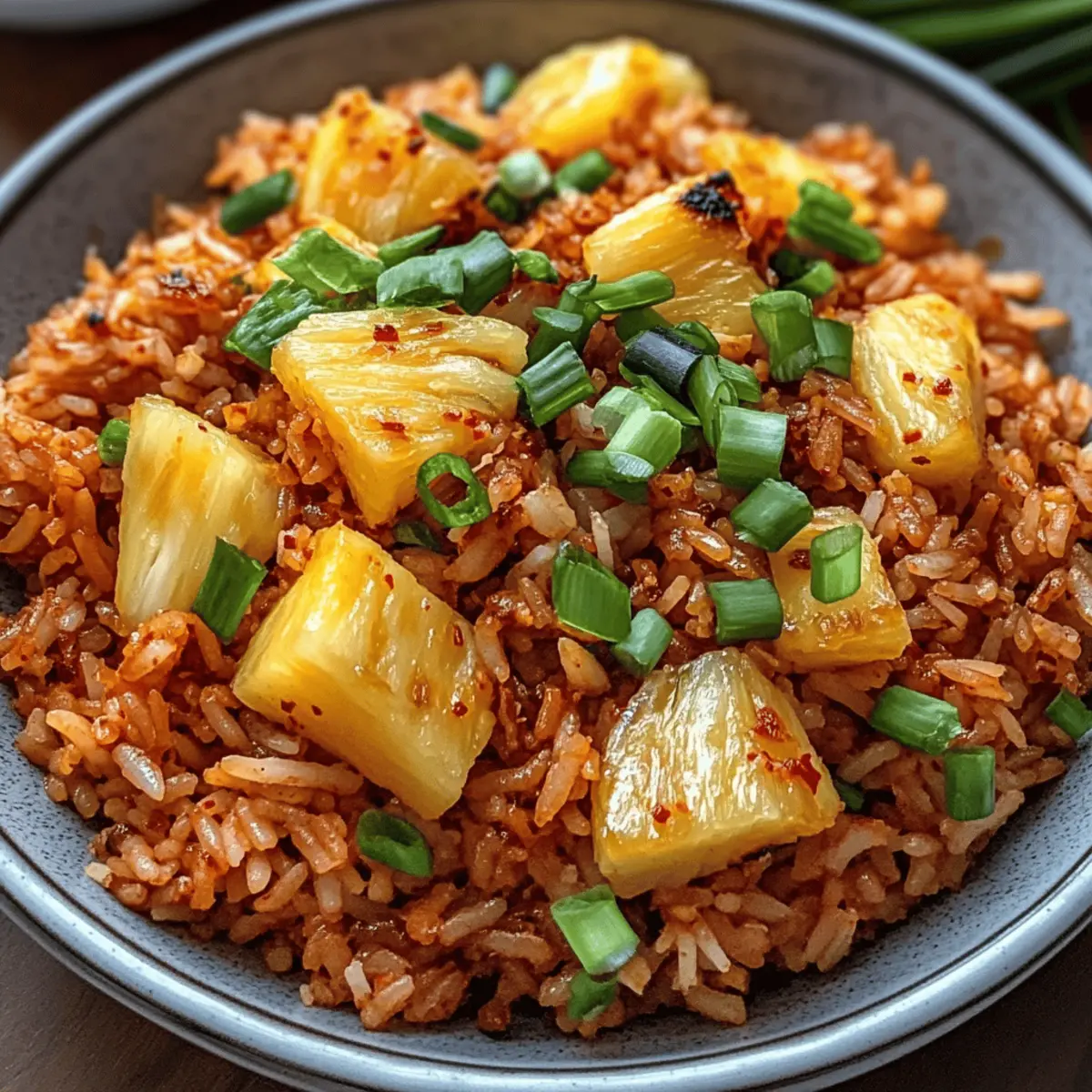 Pineapple Kimchi Fried Rice für Genuss ohne Aufwand