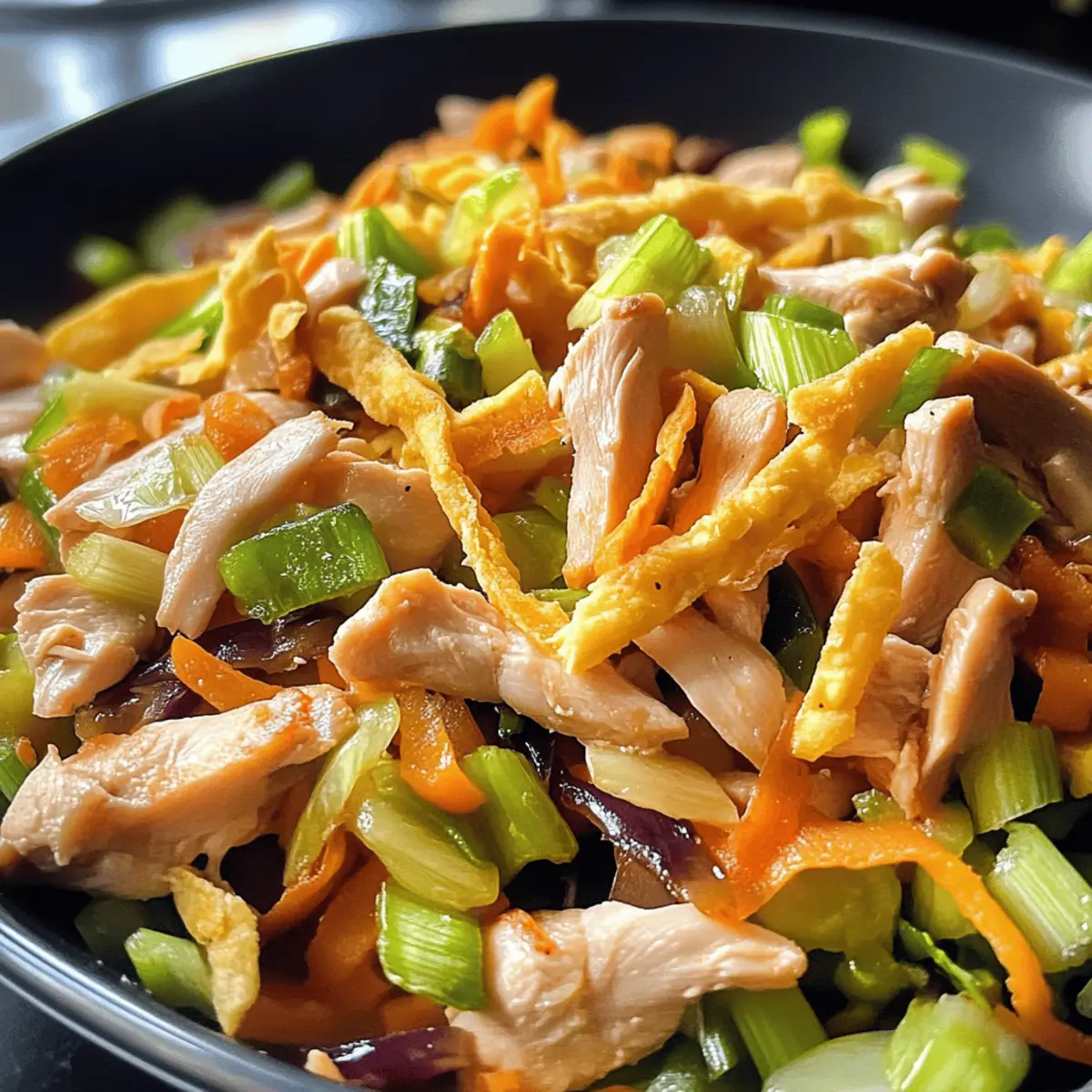 Gesunde Moo Shu Hähnchen mit Tortillas