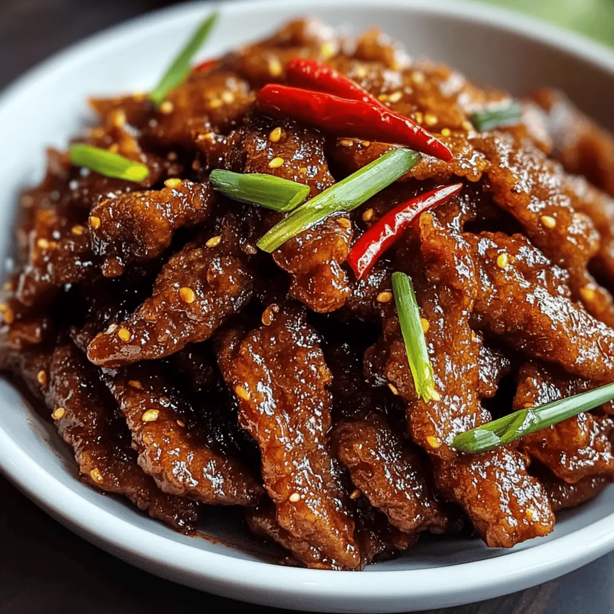 Crispy Chilli Beef leicht gemacht