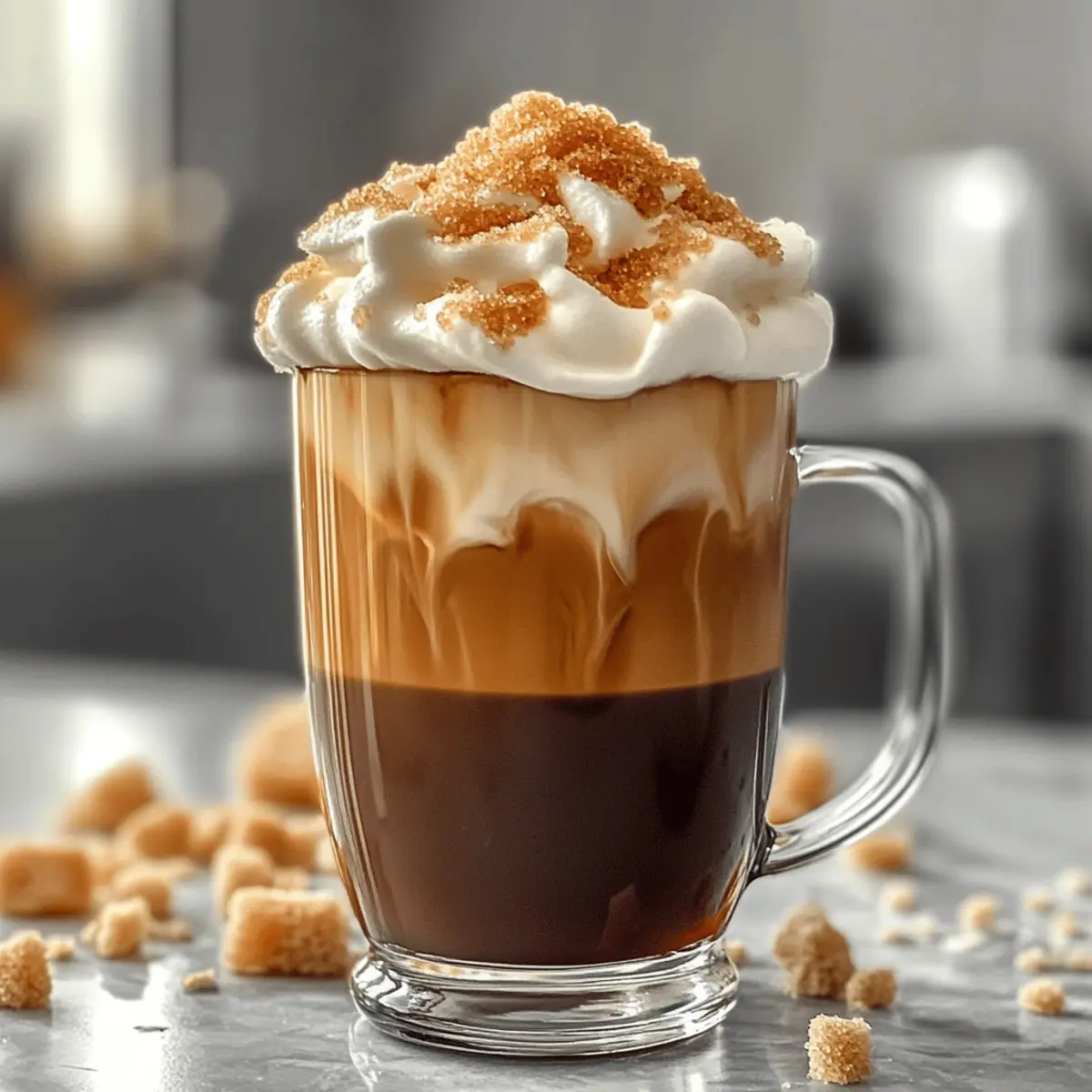Brauner Zucker Cold Foam für deinen Kaffee Freude