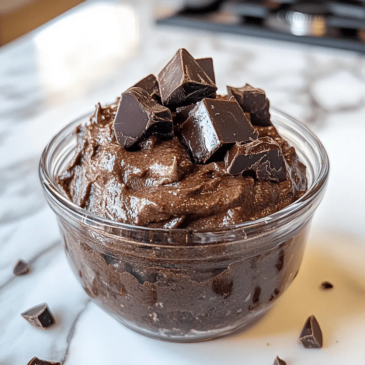 Essbare Brownie-Teig für den süßen Genuss
