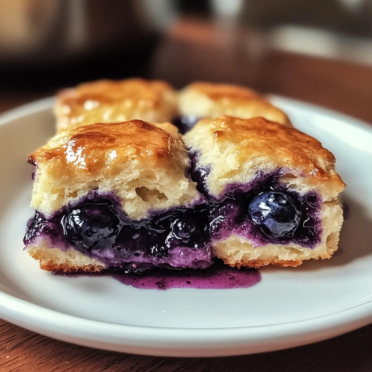 Buttrige Blaubeer-Swim-Biscuits zum Verlieben