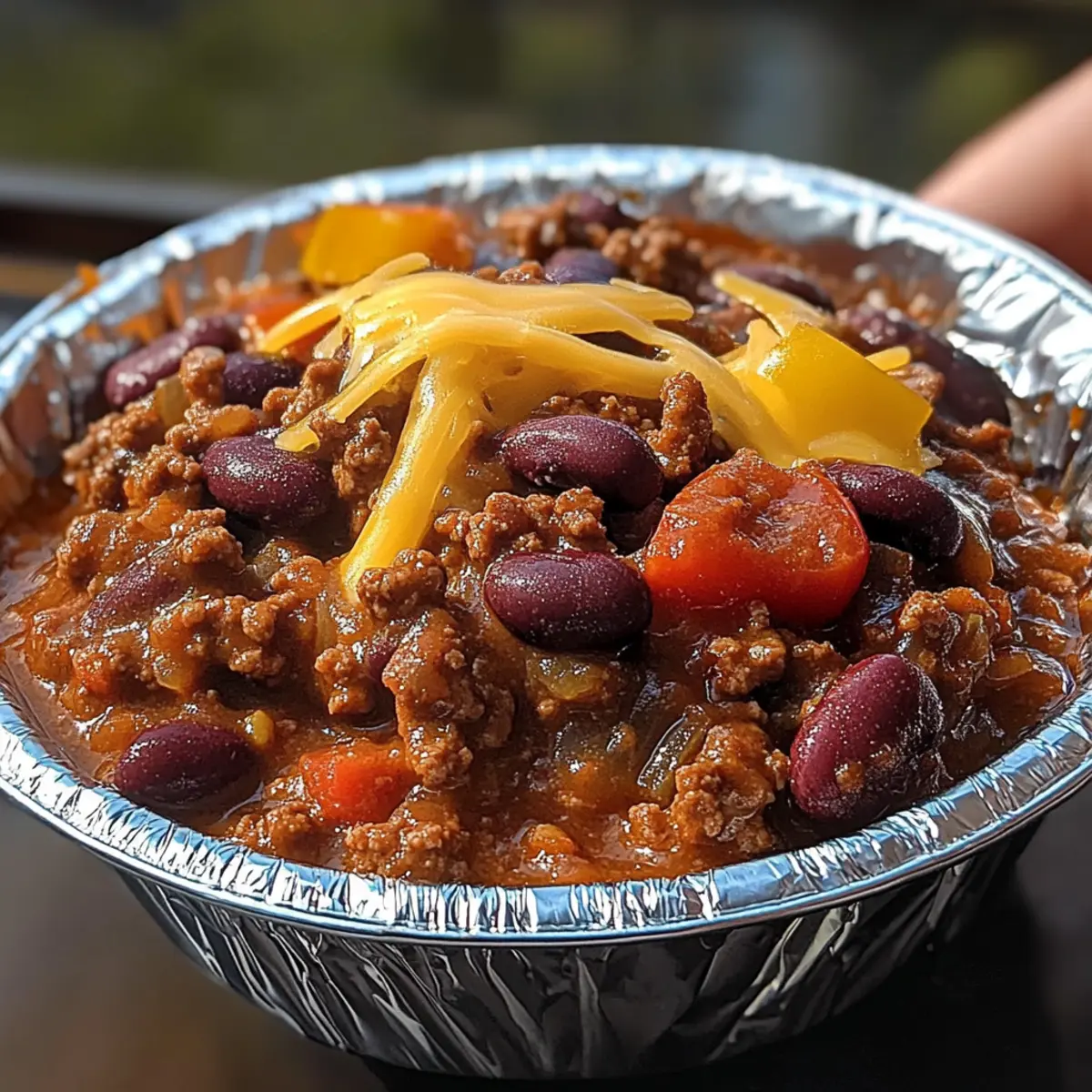 Lagerfeuer-Chili in einem Beutel: Schnell und lecker