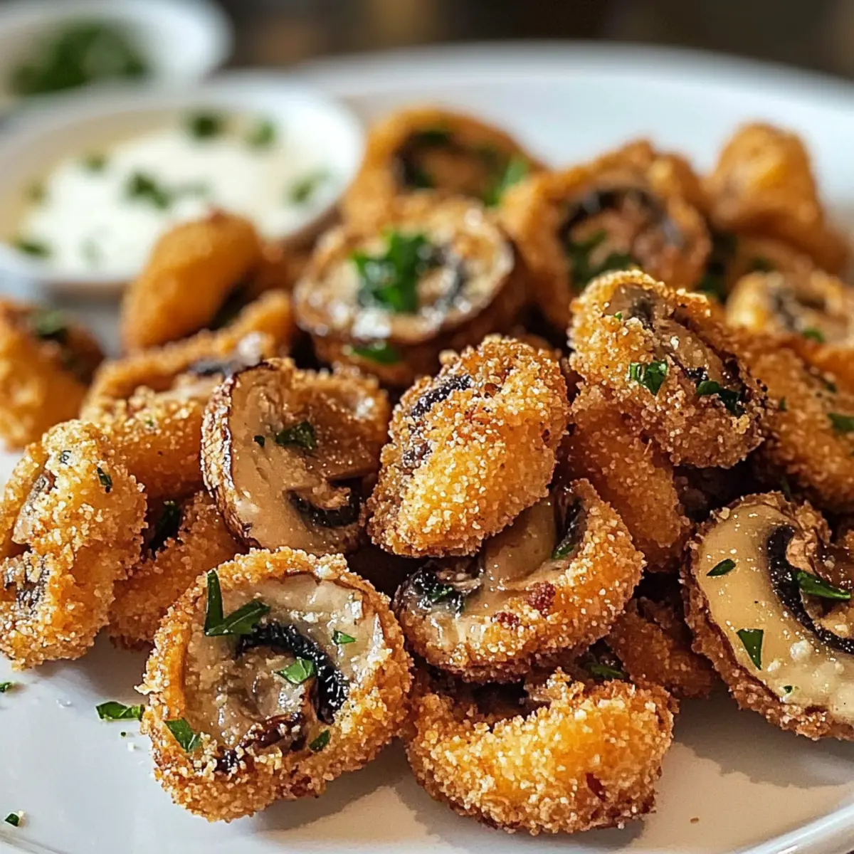 Knusprig Ranch-Panierte Champignons für jeden Anlass