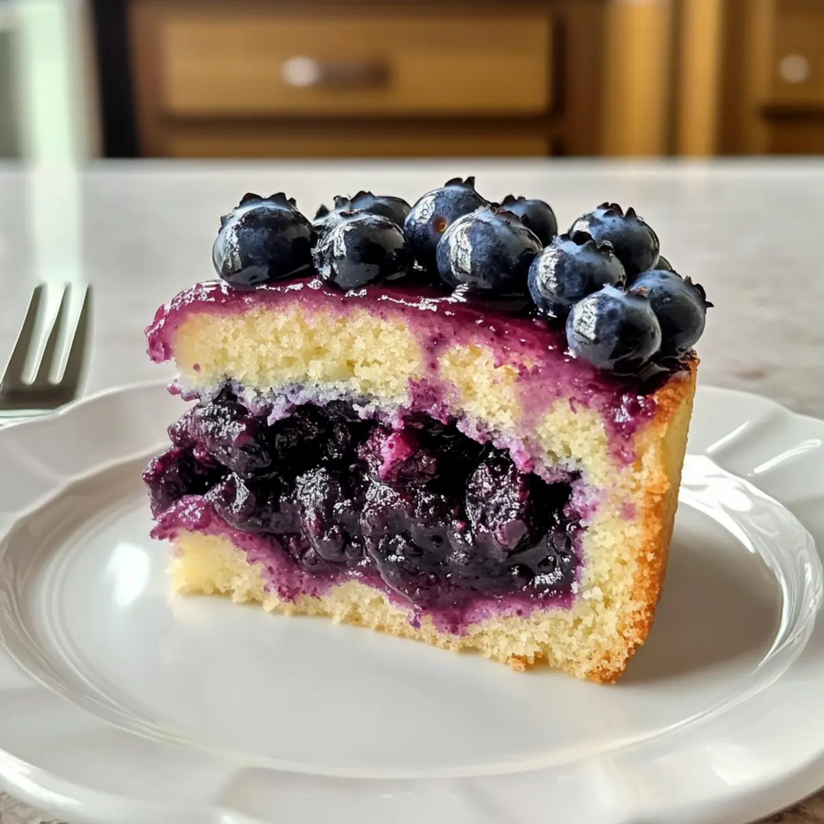 Einfache Heidelbeerkonfitüre für Kuchen und Cupcakes