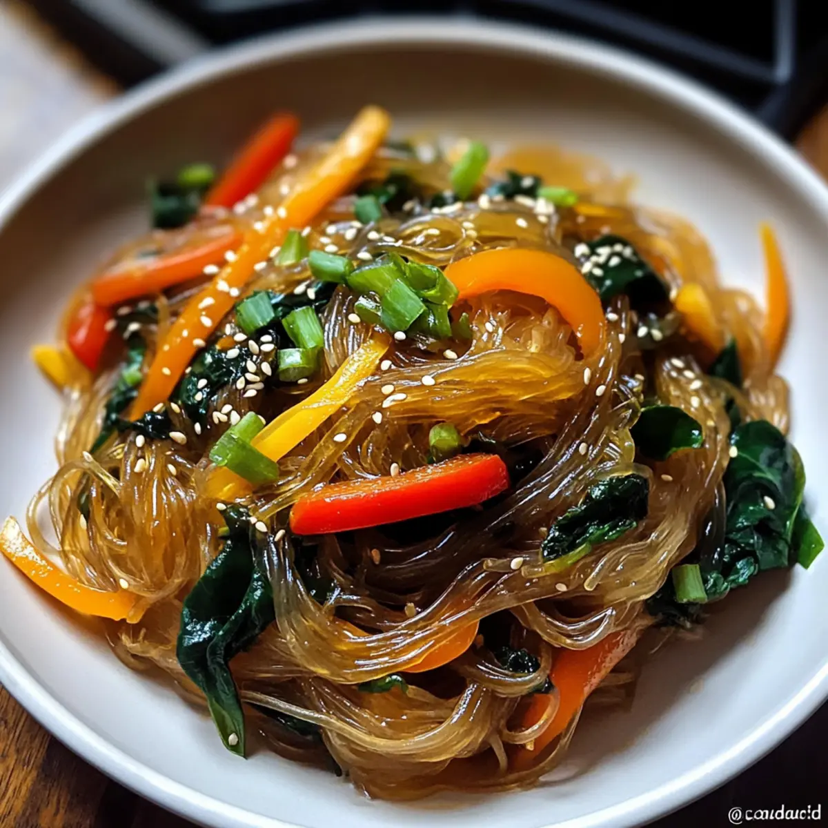 Koreanische Glasnudel-Pfanne leicht gemacht