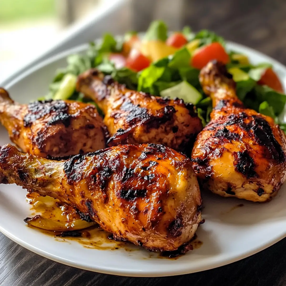 Gegrilltes Hähnchen mit würziger Peri Peri Marinade