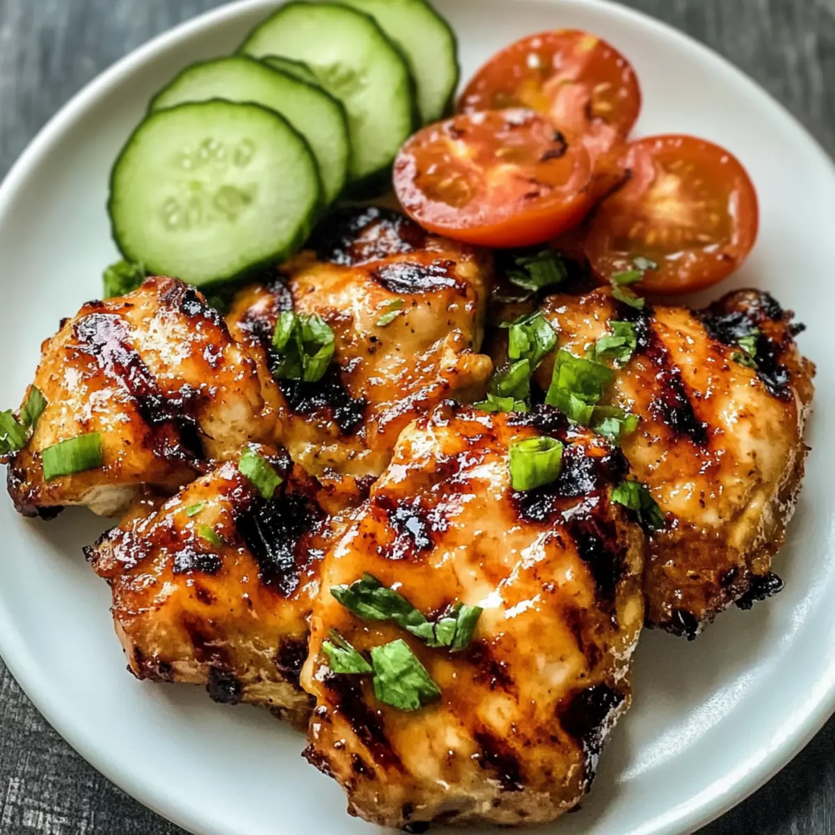 Zitronengras Hähnchen für Grillabende genießen