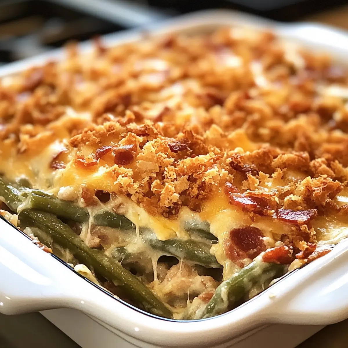Der Ausgang: Ultimative Grüne Bohnen Casserole