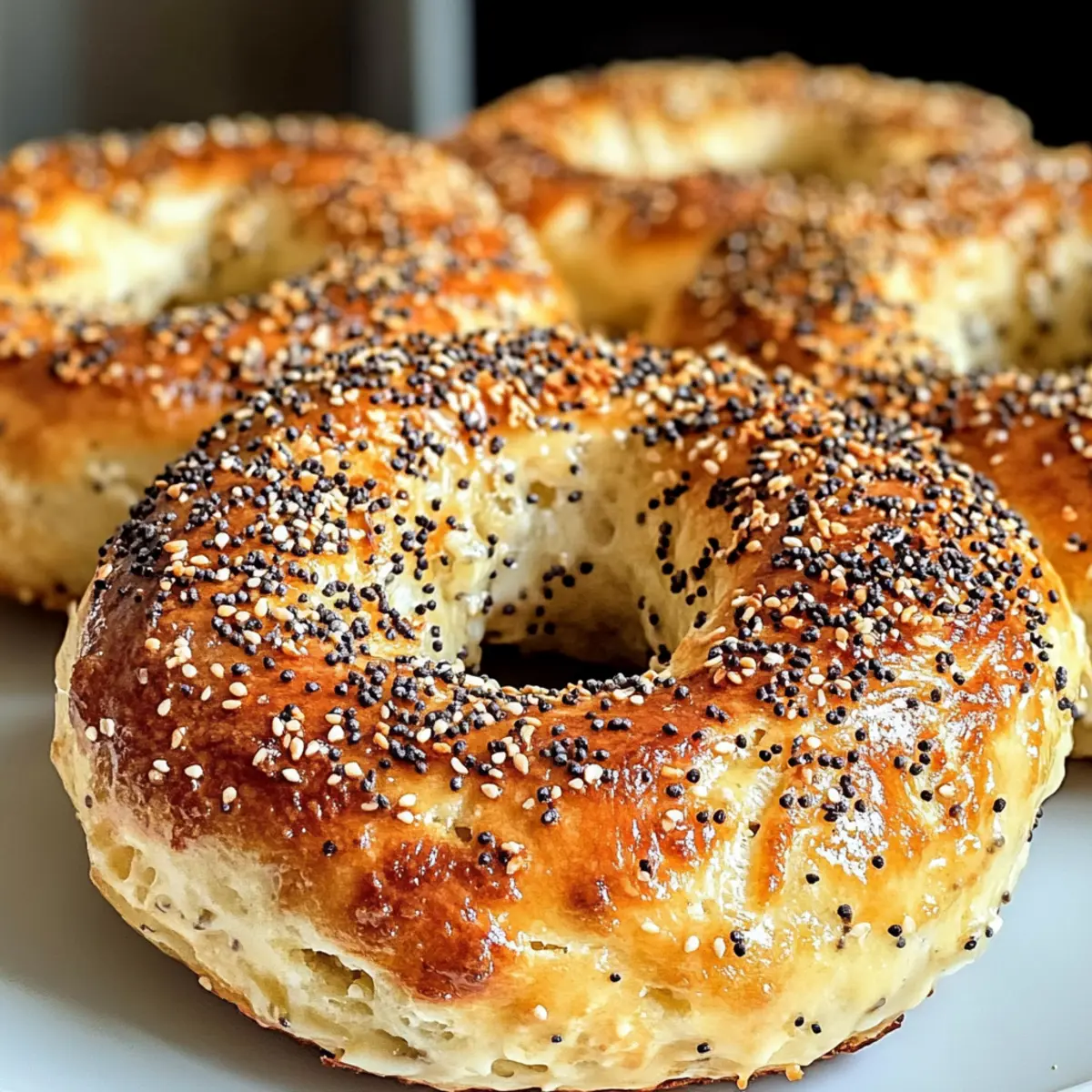 Griechische Joghurt Bagels: Schnell & Proteinreich