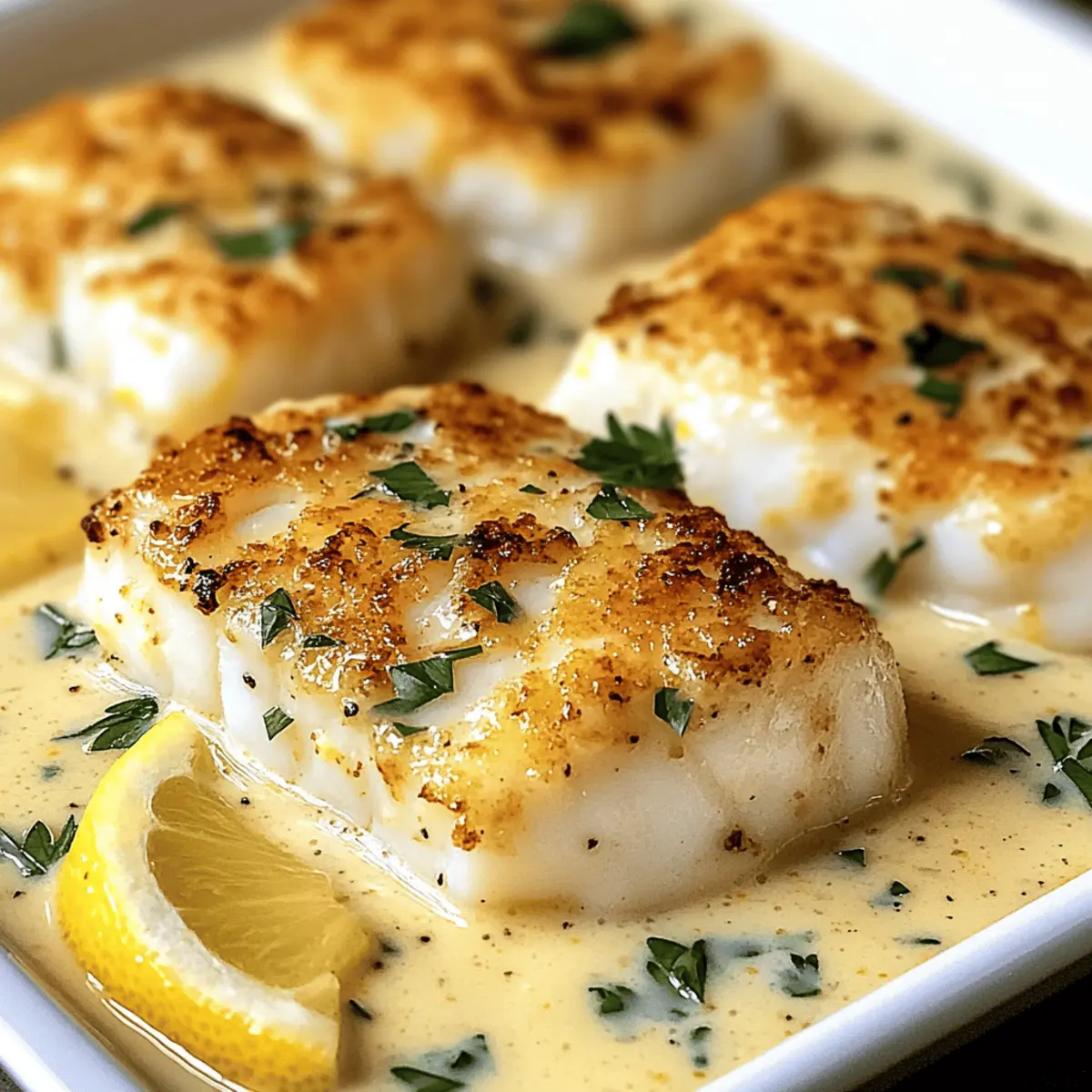 Saftiger Kabeljau mit Kokos-Zitronensauce