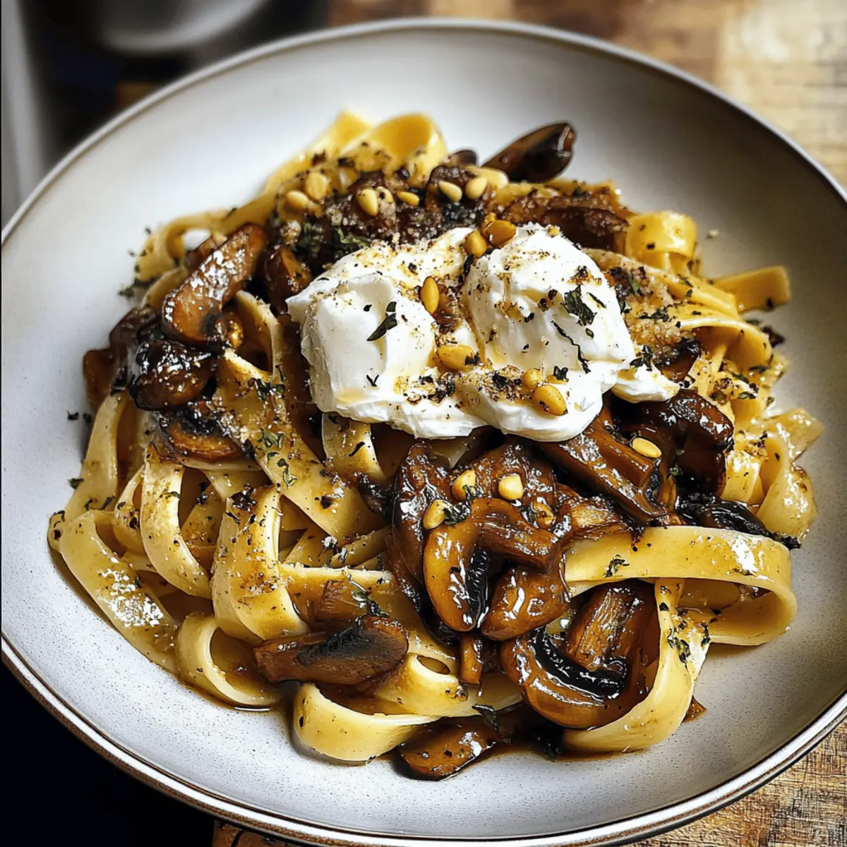 Balsamico Wildpilz Pasta in 15 Minuten zaubern