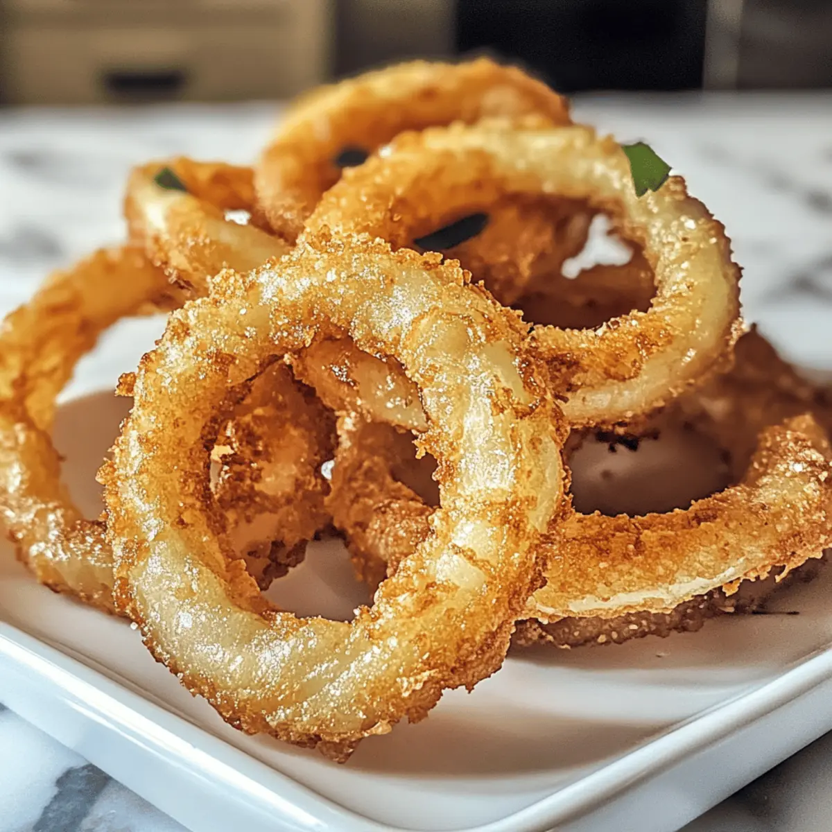 Crispy Keto Onion Rings für deinen Snack-Hunger