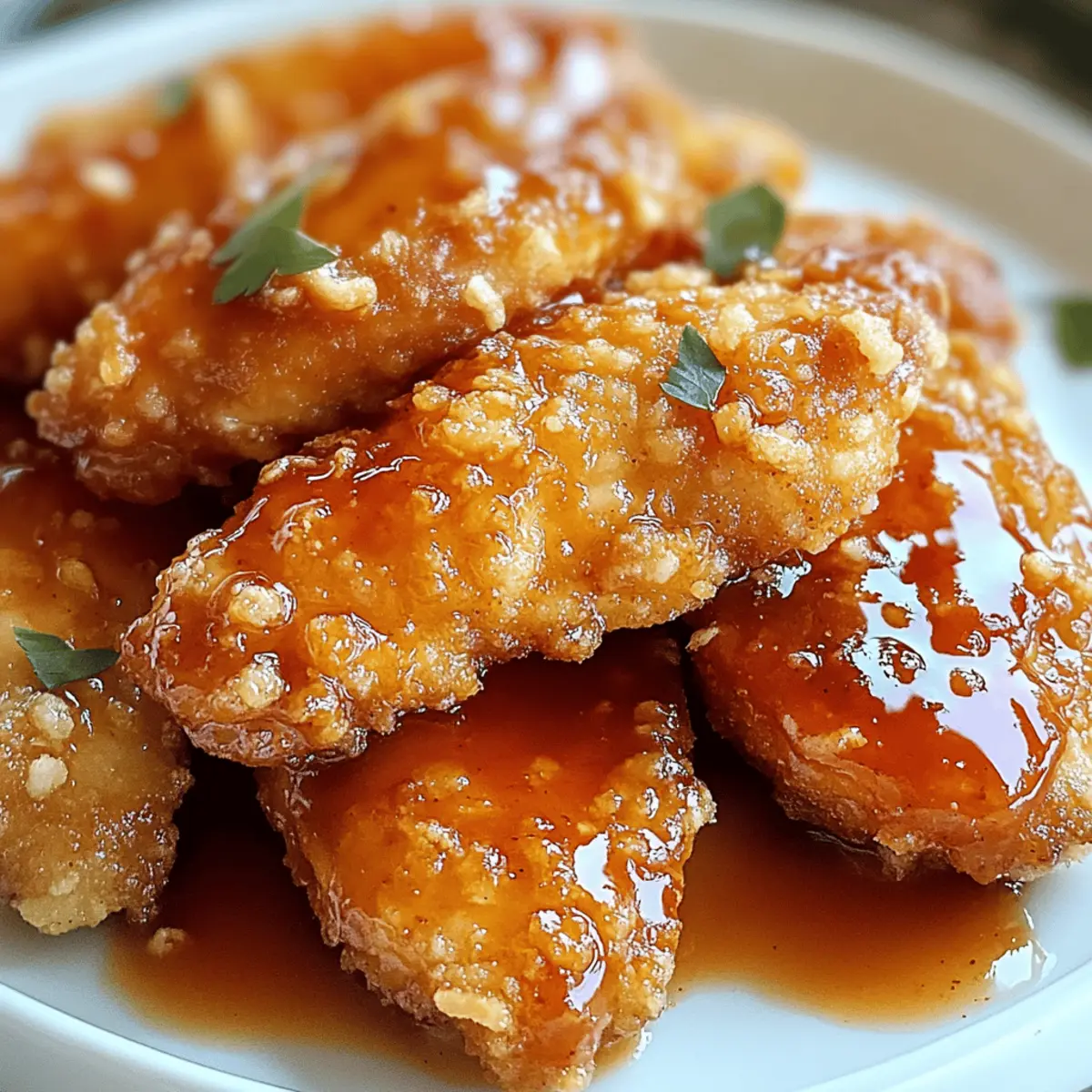 Crispy Baked Hot Honey Chicken für Genussliebhaber