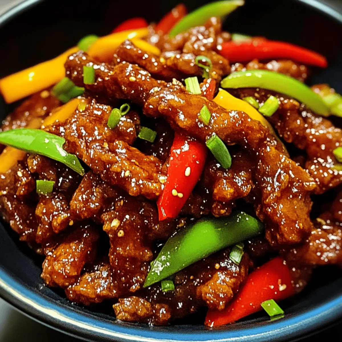 Crispy Chilli Beef schnell und einfach zuhause machen