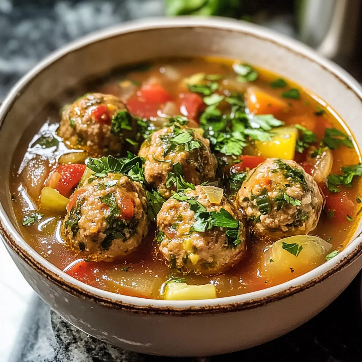 Herzhafte Albondigas-Suppe für kuschelige Abende