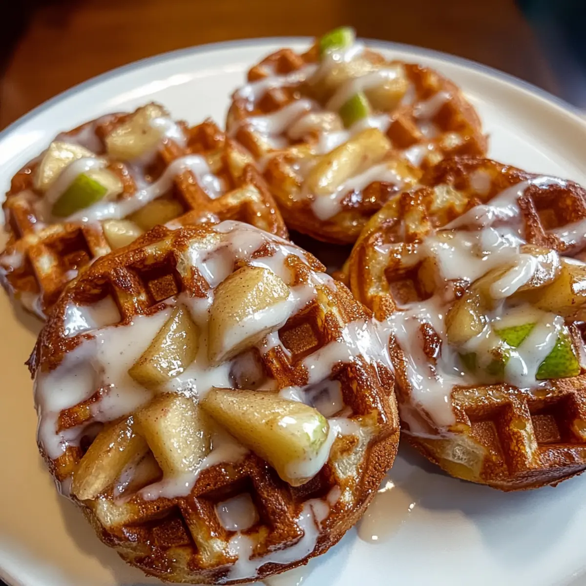 Apfelküchel Waffel-Donuts für dein perfektes Frühstück