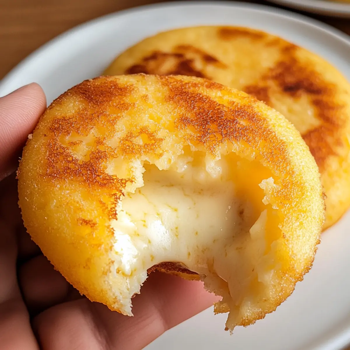 Sind leckere Arepas mit Käse der perfekte Snack?