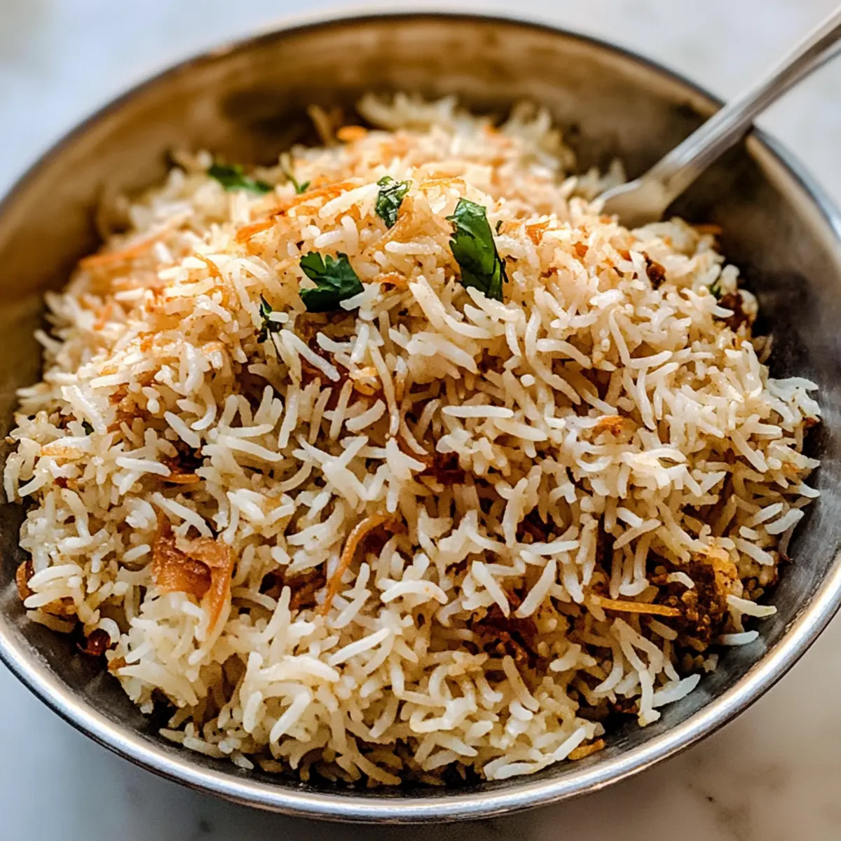 Basmati Reis für perfektes Biryani kochen
