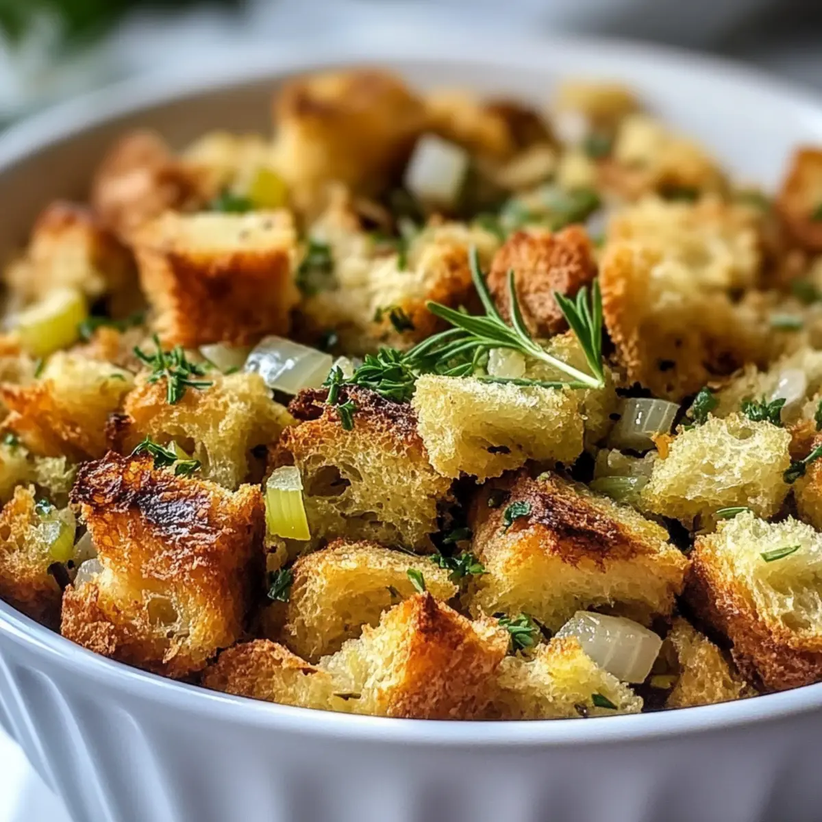 Köstliche Brotfüllung mit frischen Kräutern