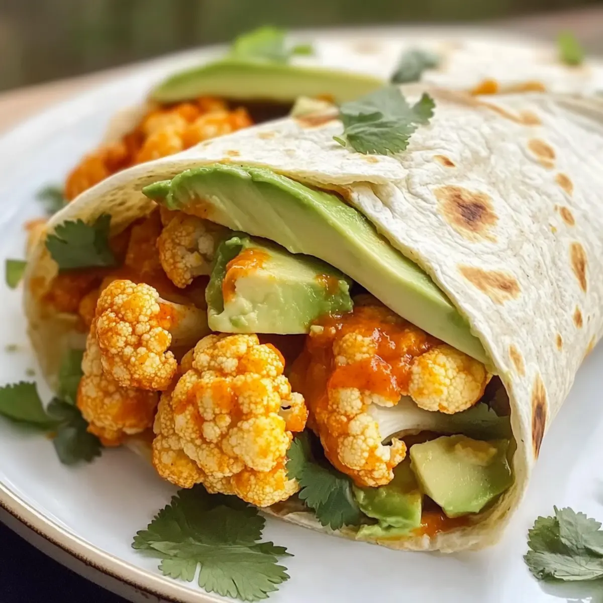 Buffalo Blumenkohl Wrap: Spicy Genuss für Jederzeit