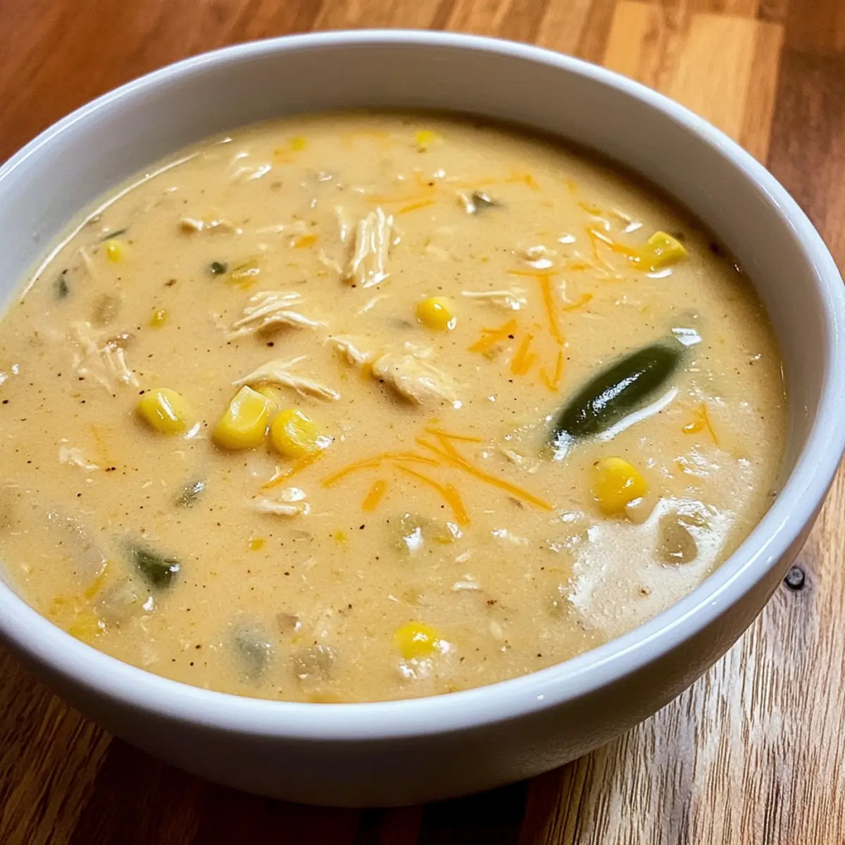 Köstliche Chile Relleno Suppe aus dem Slow Cooker