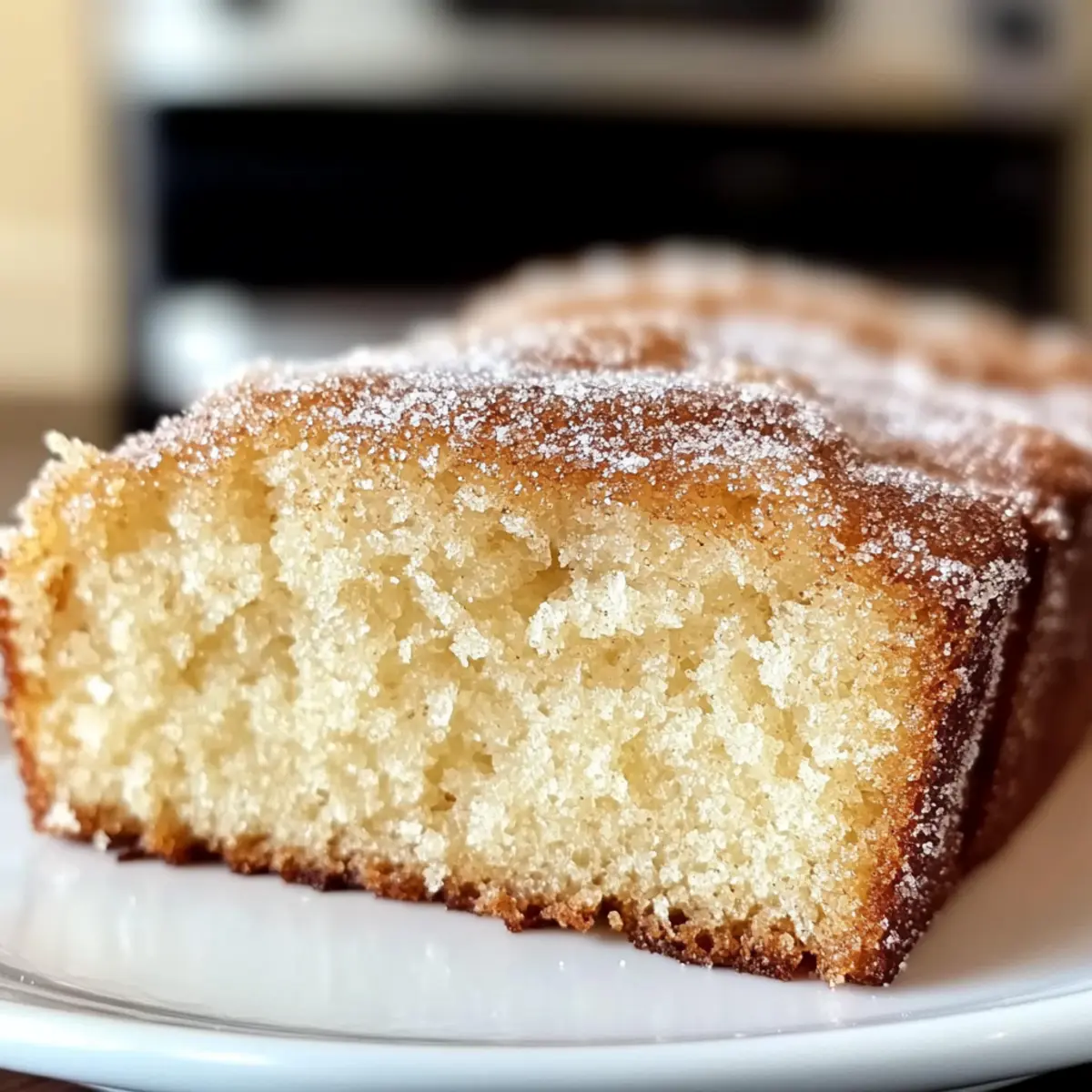 Zimt Zucker Donut Brot für ein süßes Frühstück