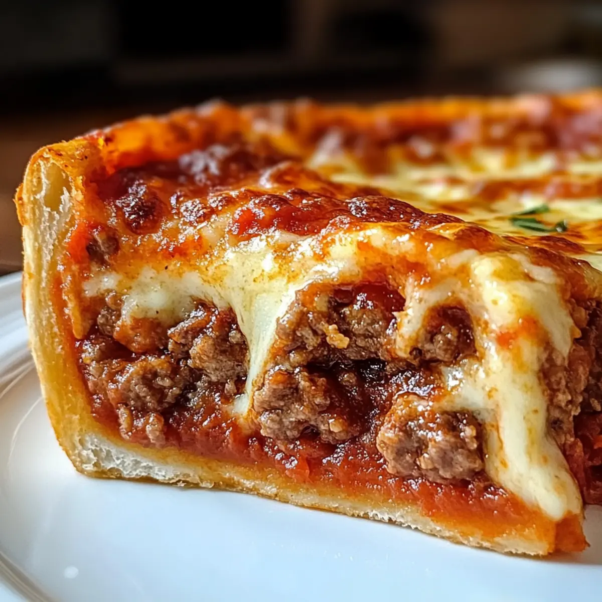 Tiefdish Pizza Pie: Ein Klassiker für Zuhause