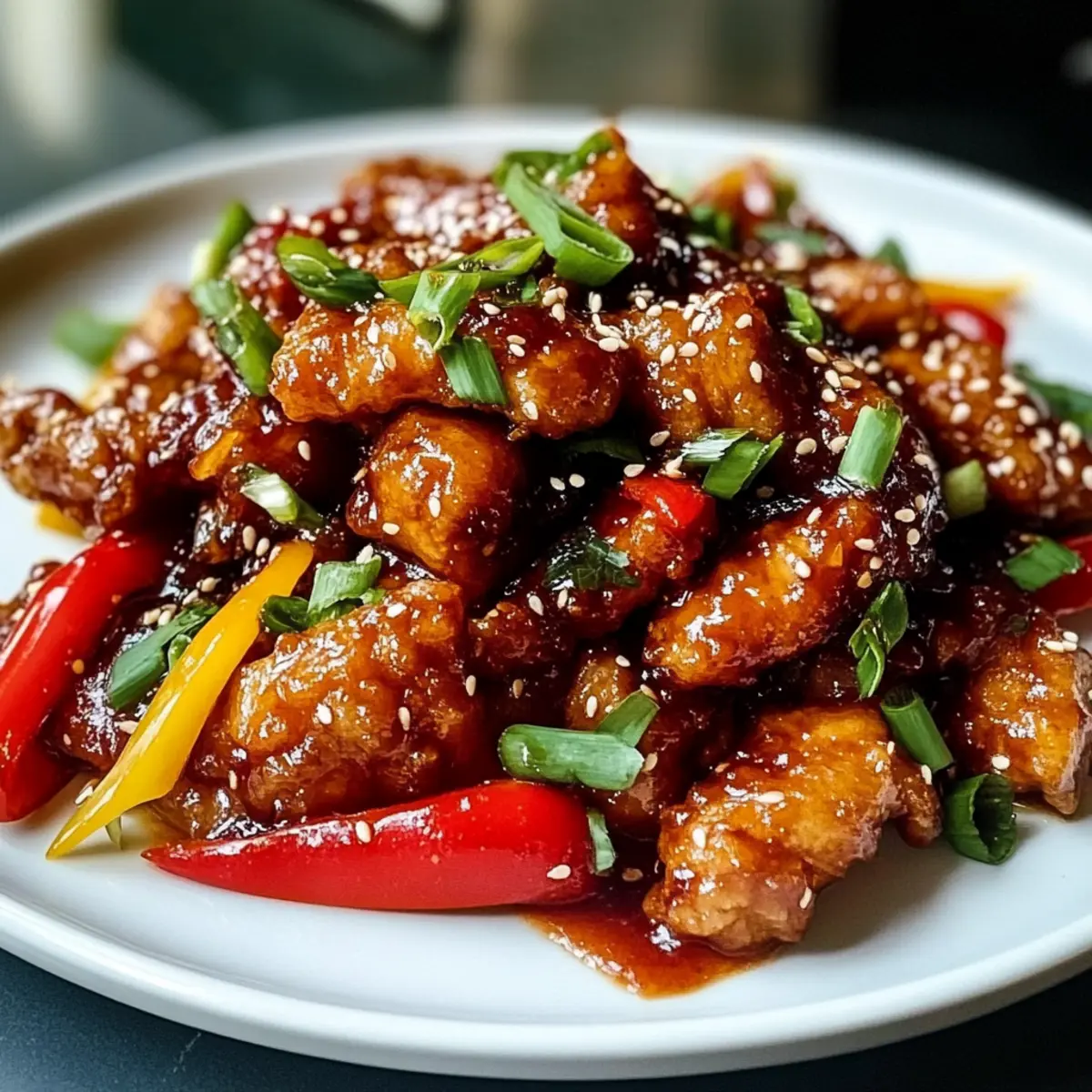 Köstliches Drachenhühnchen für schnelle Abendessen