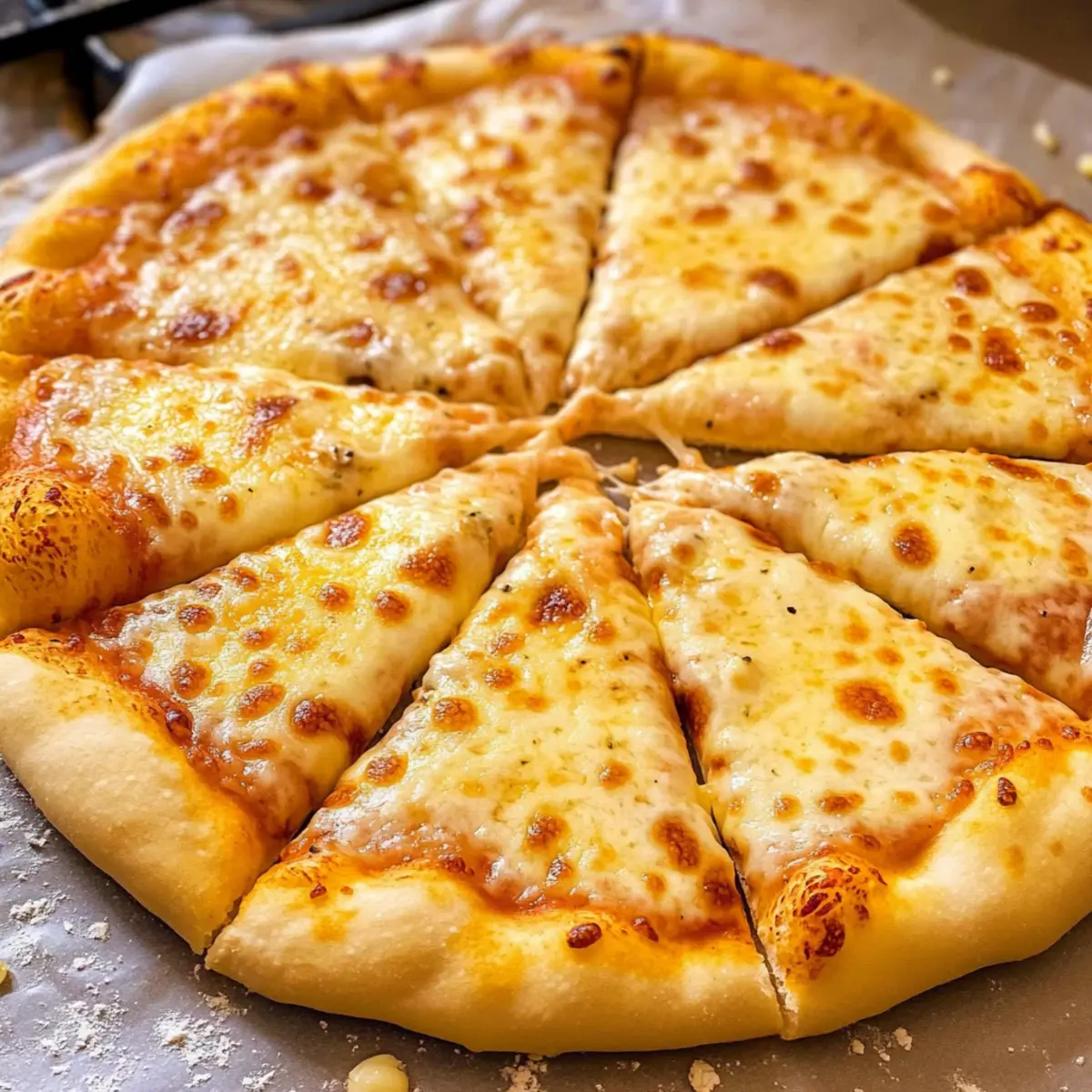 Knoblauchkäsepizza: Perfekt selbstgemacht genießen