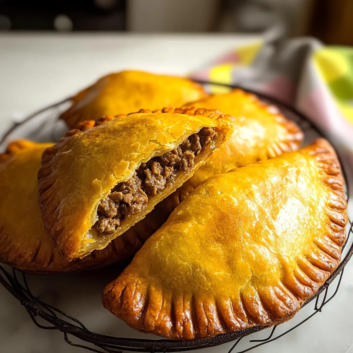 Jamaikanische Rinderpasteten – Flaky Genuss für Zuhause