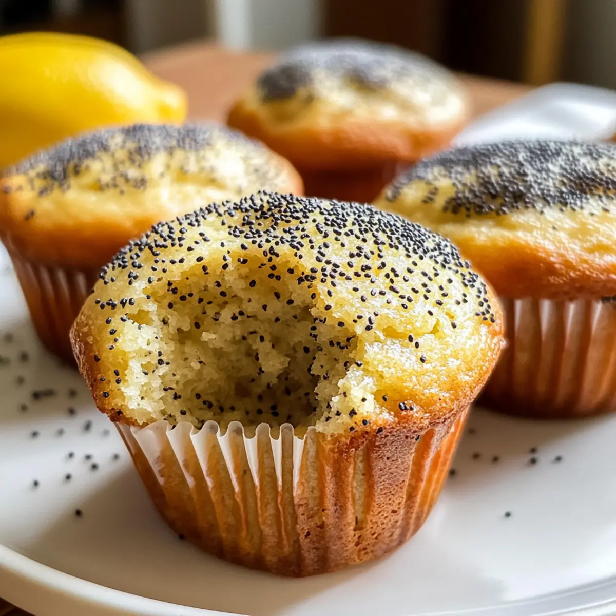 Zitronen-Mohn-Muffins für den perfekten Genuss