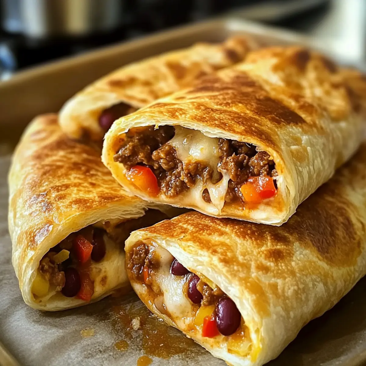 Mexikanische Hot Pockets für den ultimativen Genuss