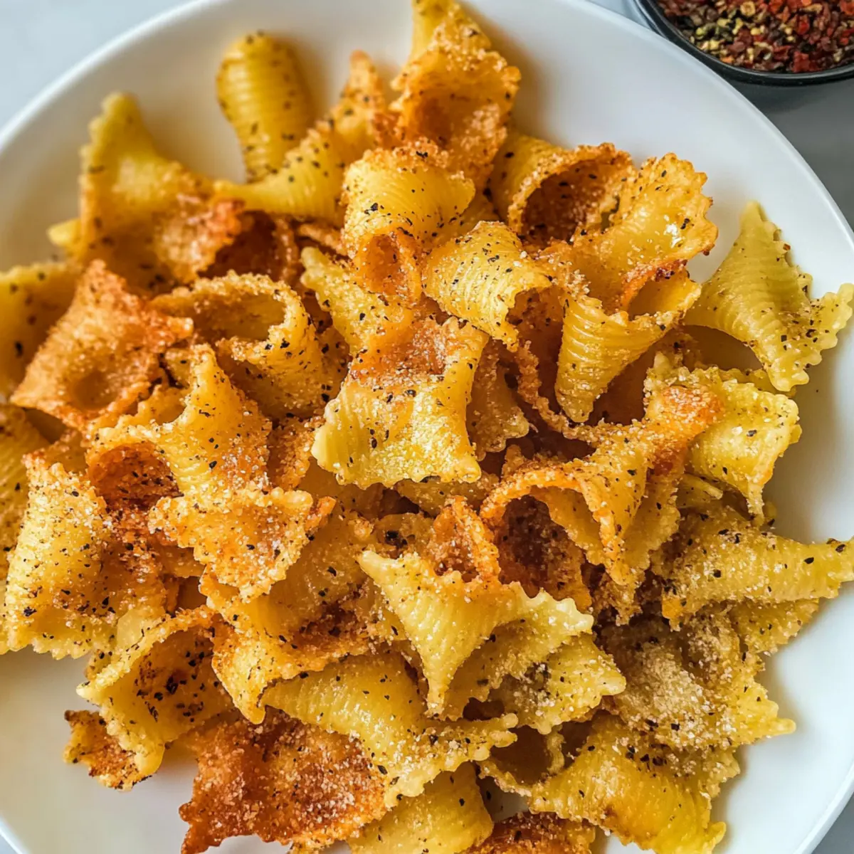 Pasta Chips – Knuspriger Genuss in 17 Minuten