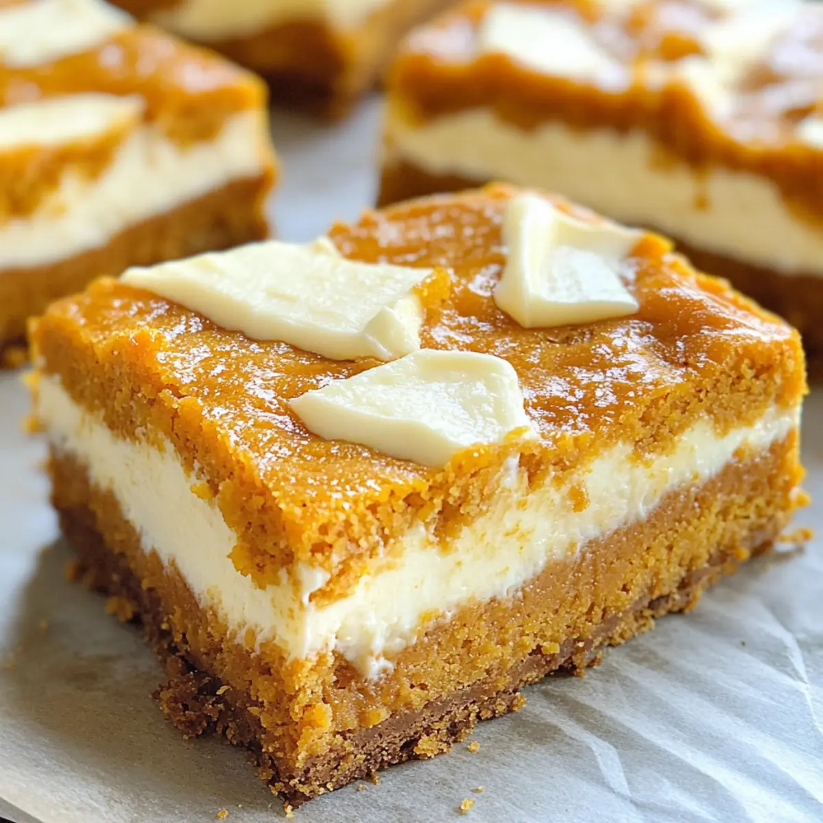 Kürbisriegel mit Frischkäse für jede Gelegenheit