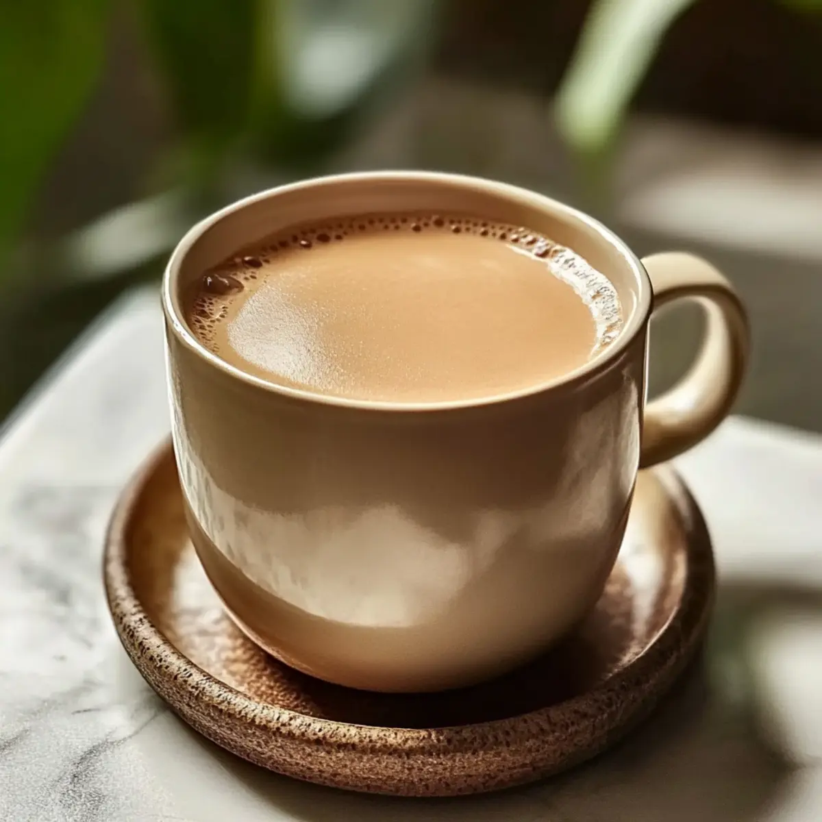 Königlicher Milchtee für gemütliche Momente