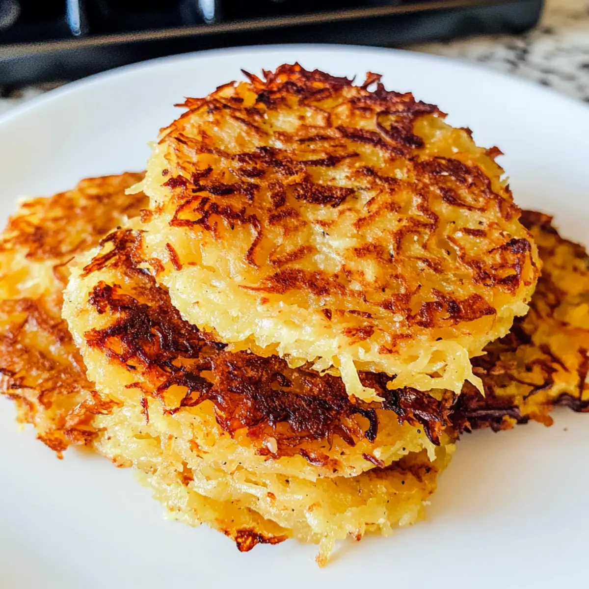 Crispy Spaghetti-Kürbis Rösti für jede Gelegenheit