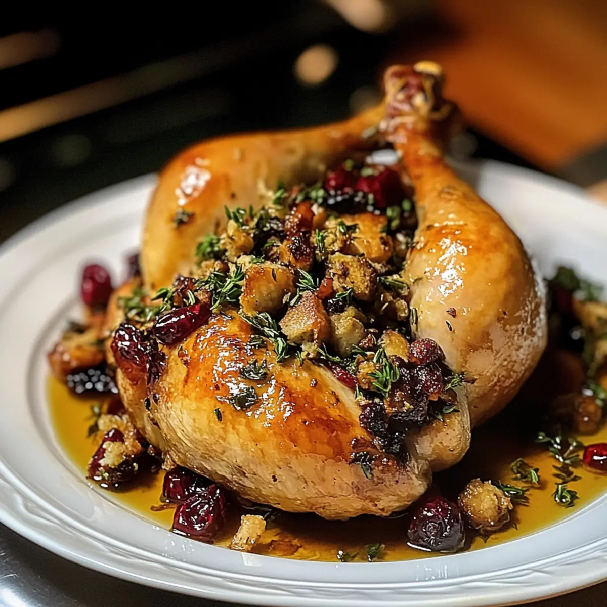 Gefüllte Cornish-Spielhühner für besondere Anlässe