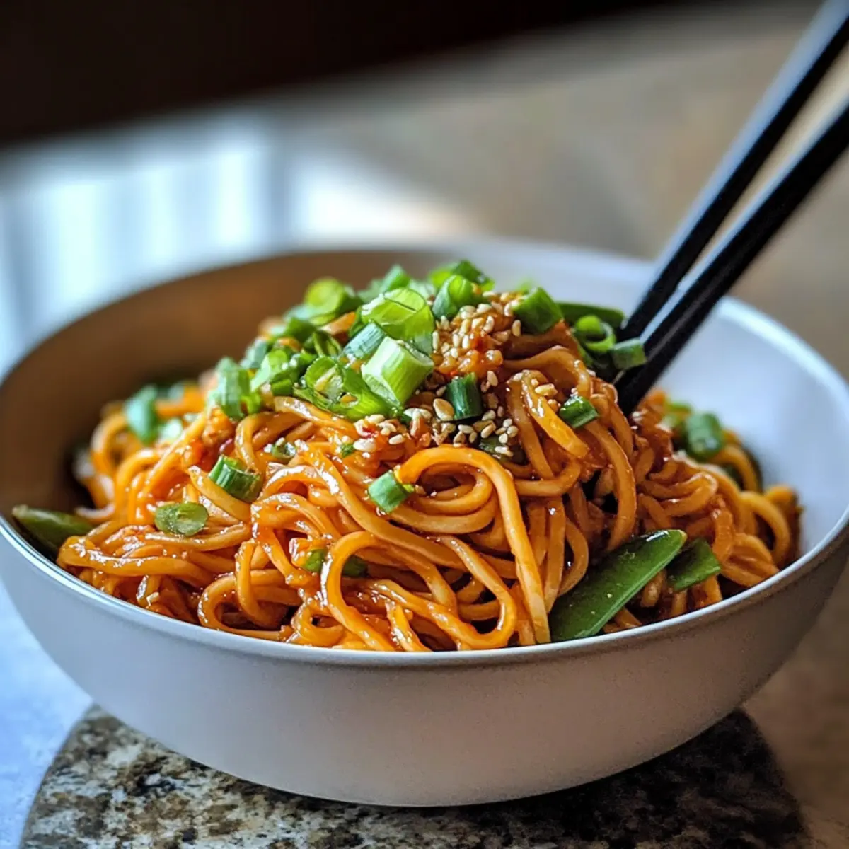 Szechuan-Nudeln schnell und würzig genießen