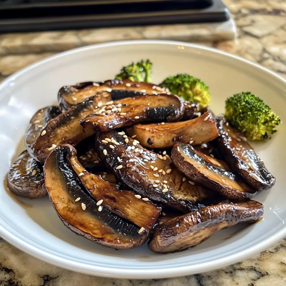 Teriyaki Portobello-Pilze einfach zubereiten