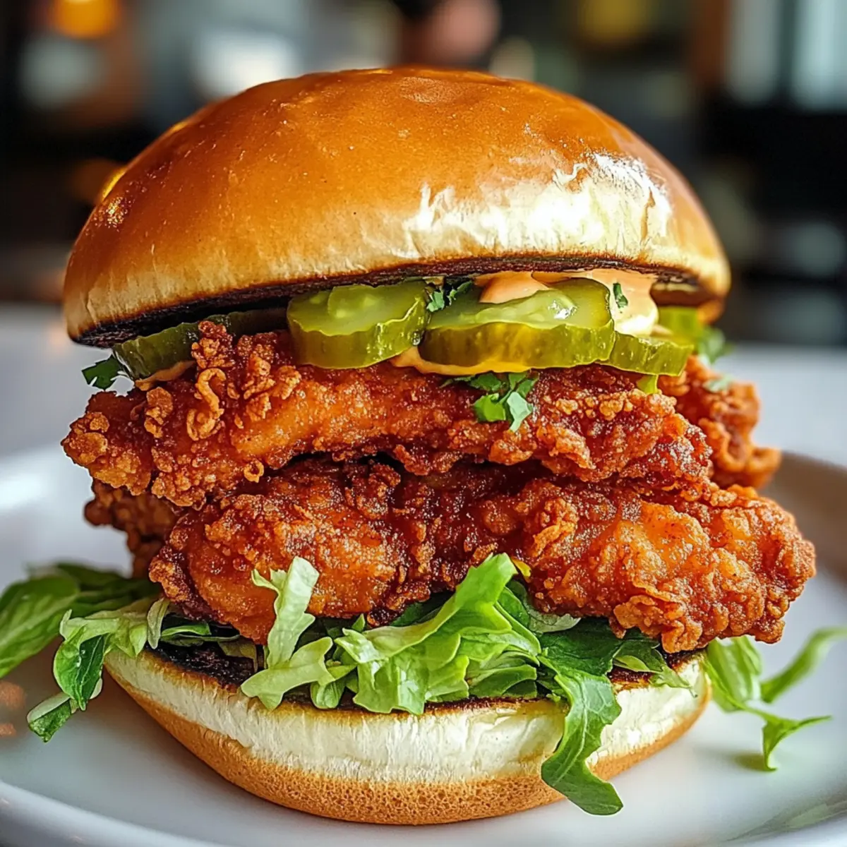 Thailändisches gebratenes Hühnerbrot für Genießer