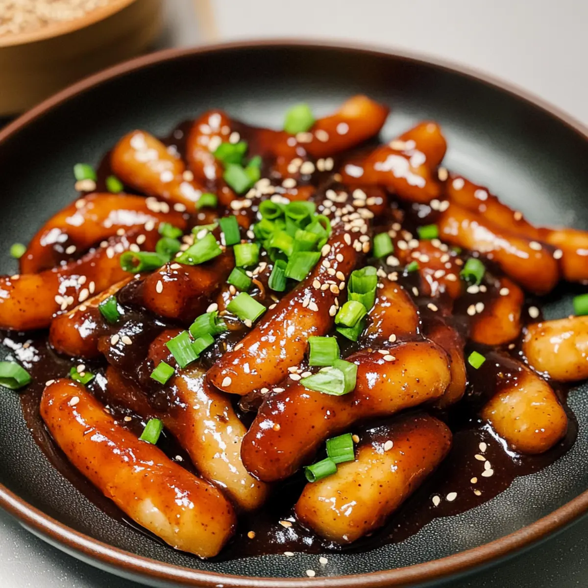 Vegan Jajang Tteokbokki für Genießer