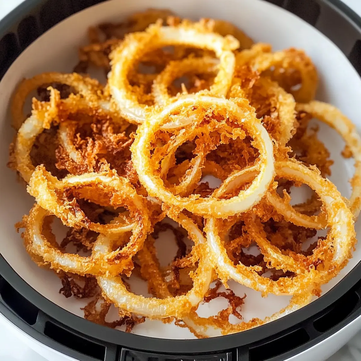 Luftfritteuse knusprige Zwiebeln: Einfach & lecker