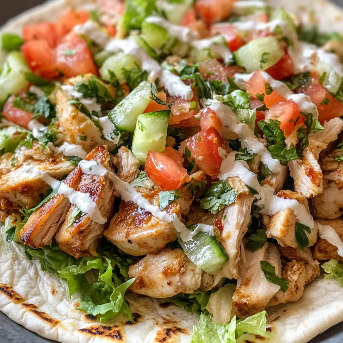 Authentisches Hähnchen Shawarma – Der perfekte Genuss