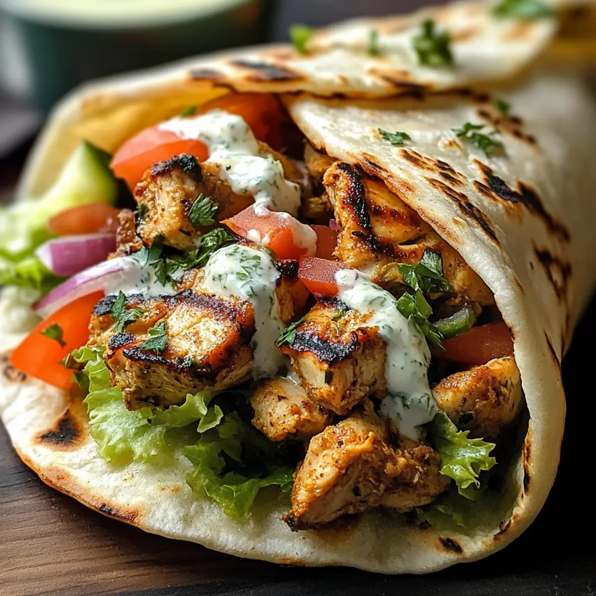 Authentisches Hähnchen Shawarma – Deliziöse Heimversion