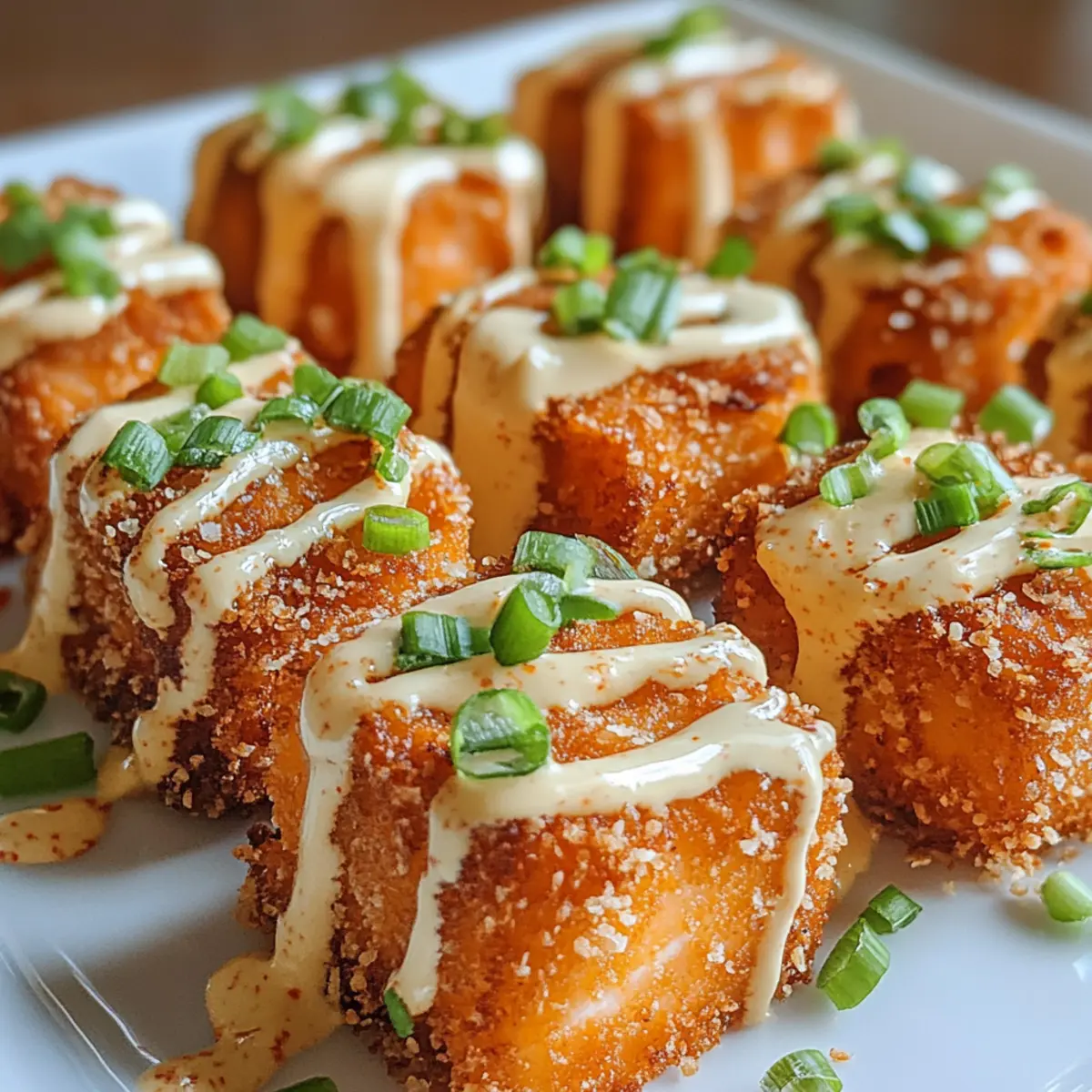 Bang Bang Lachs Bissen – Knusprige Genussmomente