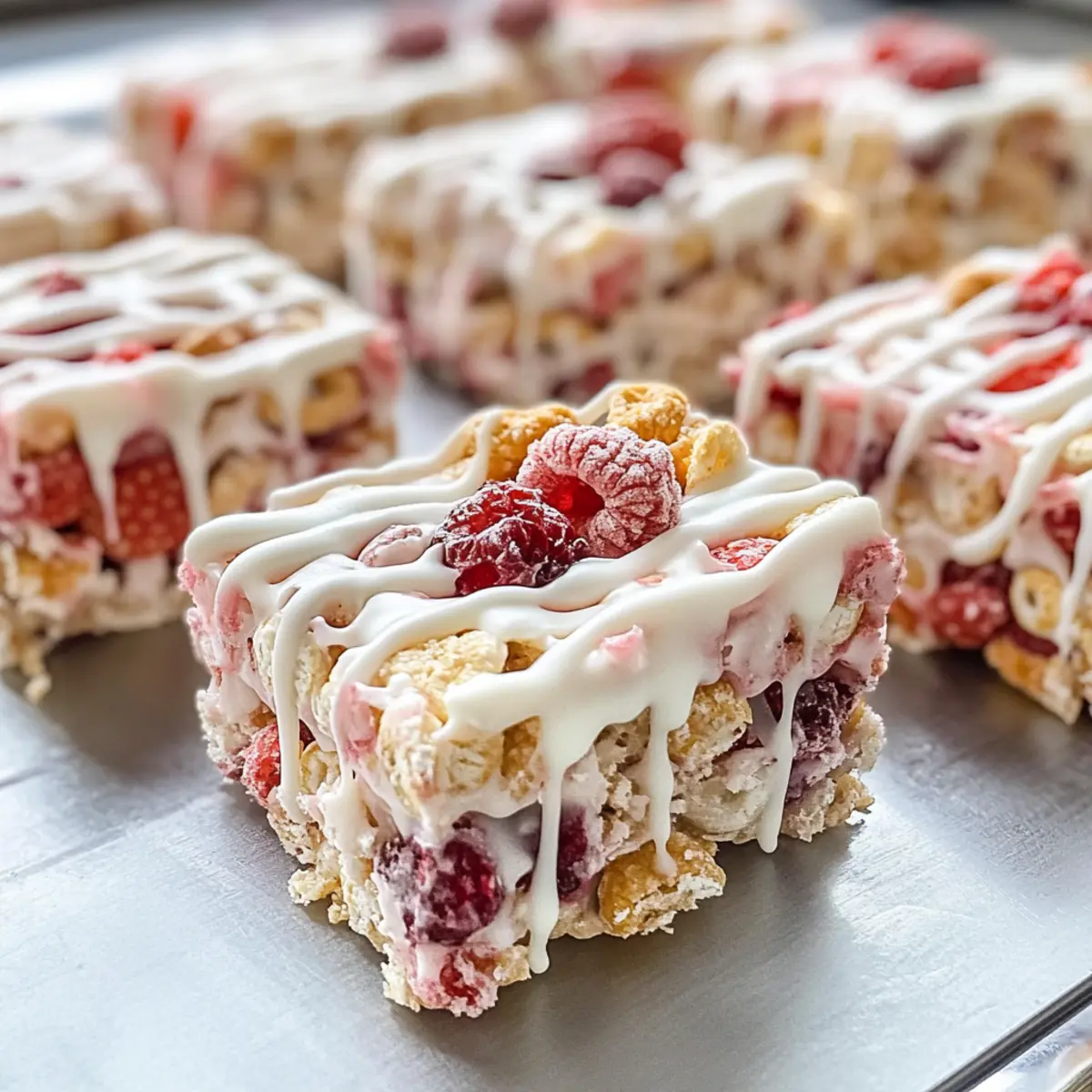 Beeren- und Sahne-Getreideriegel für jede Gelegenheit