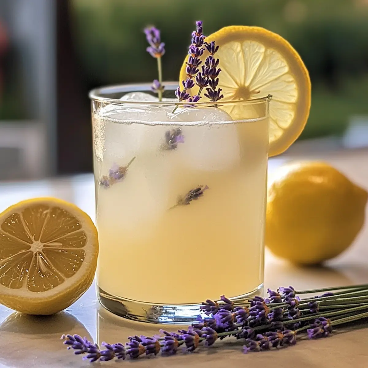 Kokosnuss Lavendel Limonade: Erfrischend und vegan